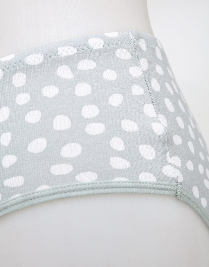 Nevada Midi Briefs Panty Pale Dot