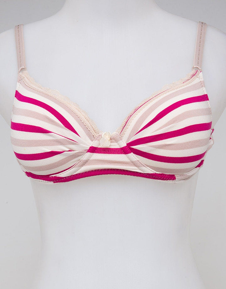 Nevada Non Push Up Regular Bra Candy Stripe