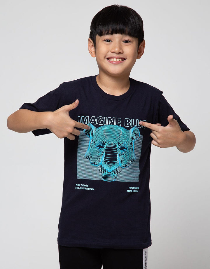 Nevada Short Sleeve T-Shirt Imagine Blue
