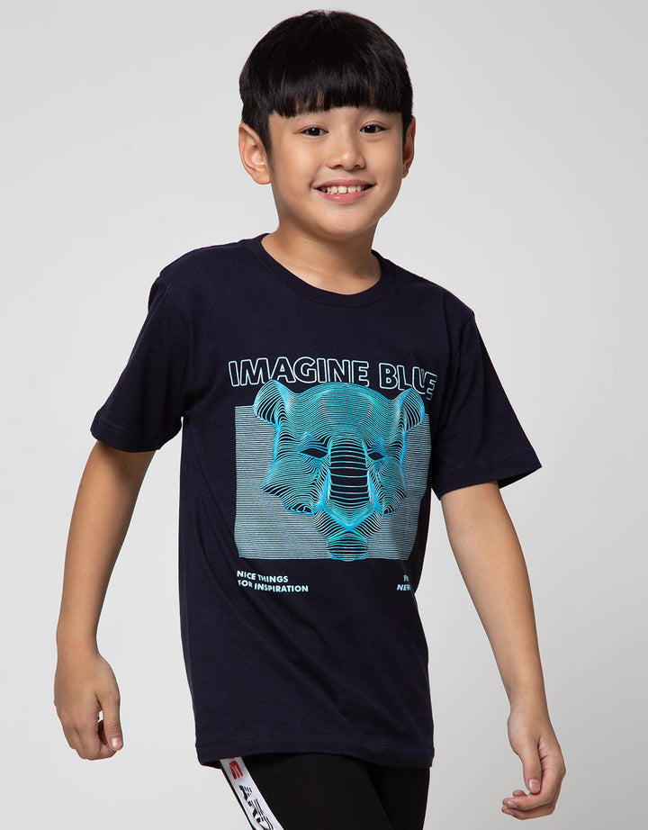 Nevada Short Sleeve T-Shirt Imagine Blue