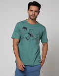 T Zone Short Sleeve T-Shirt Print Indonesia Bgt Tarik Tambang
