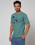 T Zone Short Sleeve T-Shirt Print Indonesia Bgt Tarik Tambang