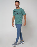 T Zone Short Sleeve T-Shirt Print Indonesia Bgt Tarik Tambang