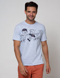 T Zone Short Sleeve T-Shirt Print Indonesia Bgt Tarik Tambang