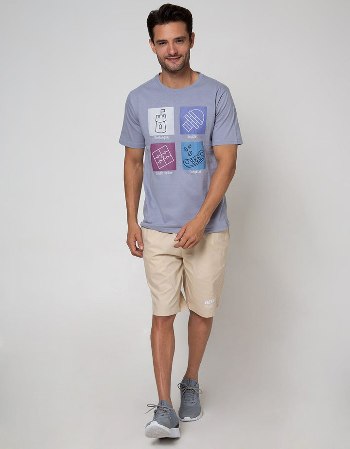 T Zone Short Sleeve T-Shirt Print Indonesia Bgt Coll 4 Games