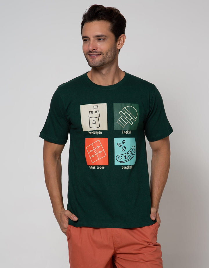 T Zone Short Sleeve T-Shirt Print Indonesia Bgt Coll 4 Games