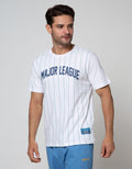 T Zone Short Sleeve T-Shirt Print Major League