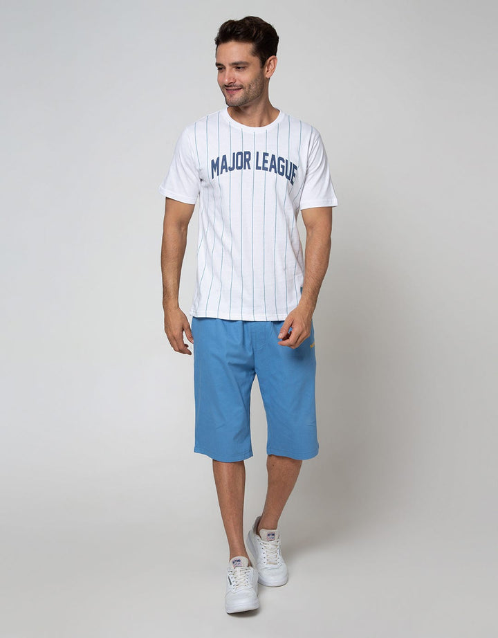 T Zone Short Sleeve T-Shirt Print Major League