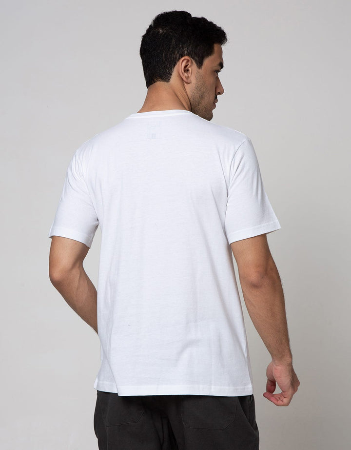 T Zone Short Sleeve T-Shirt Print Imaginary Letter