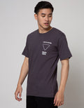 T Zone Short Sleeve T-Shirt Print Imaginery Letter Limited Edition