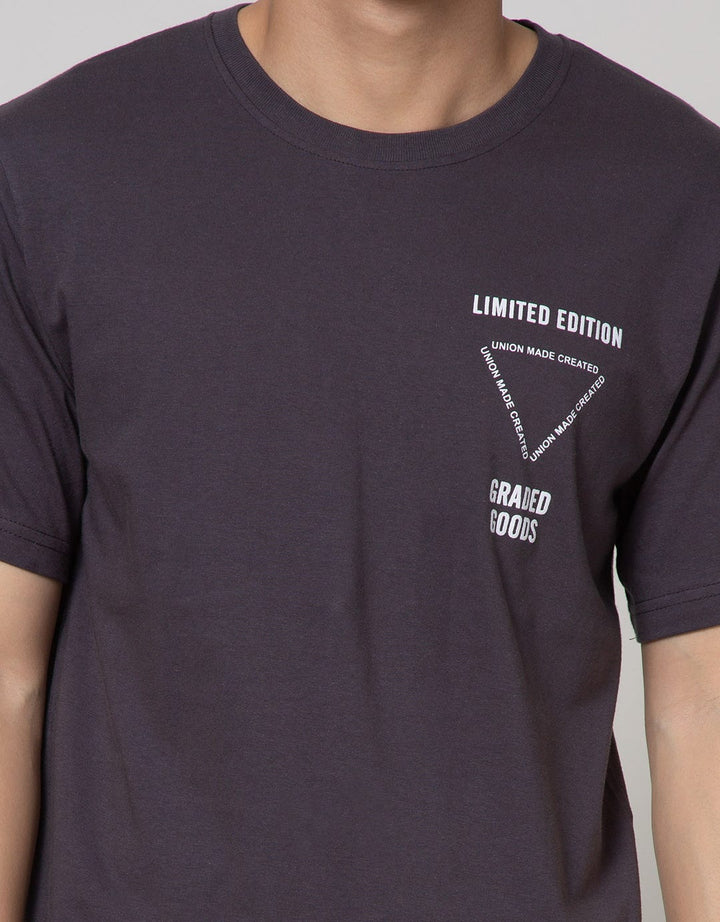 T Zone Short Sleeve T-Shirt Print Imaginery Letter Limited Edition