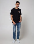 T Zone Short Sleeve T-Shirt Print Imaginery Letter Urban Style