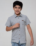Nevada Short Sleeve Shirt Stripe Yarn Dyed