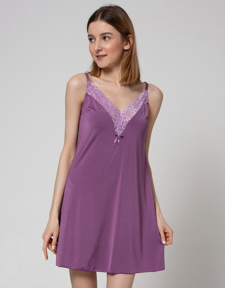 St. Yves Lingerie Lace Lavender