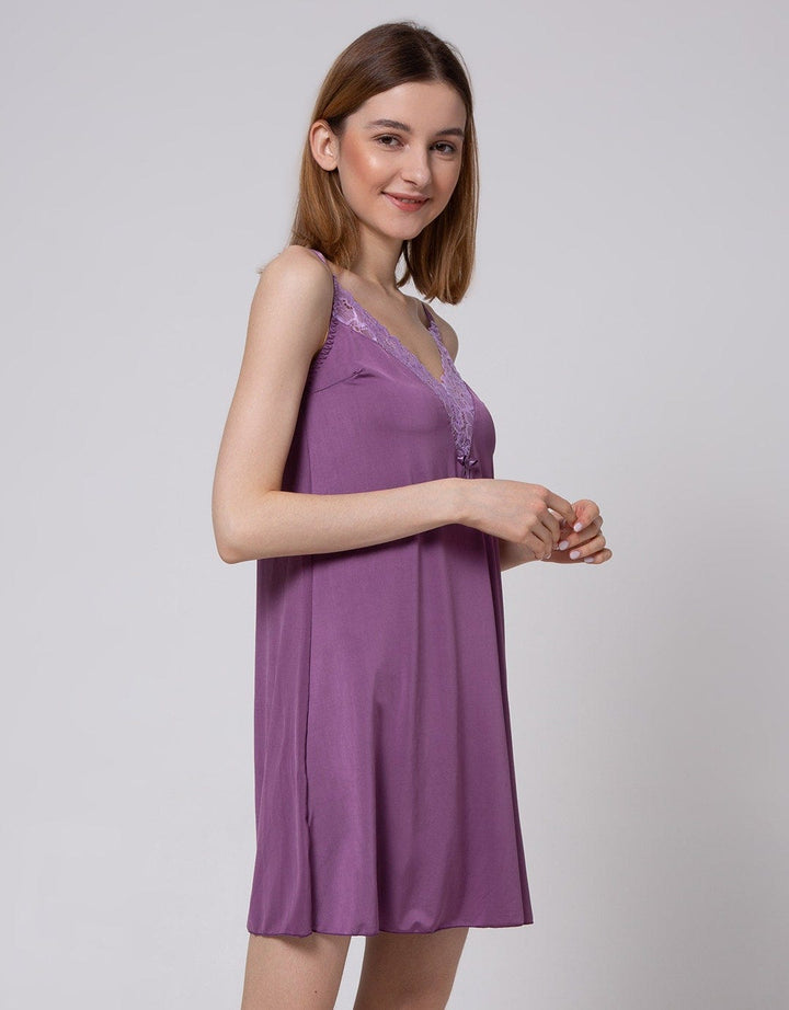 St. Yves Lingerie Lace Lavender