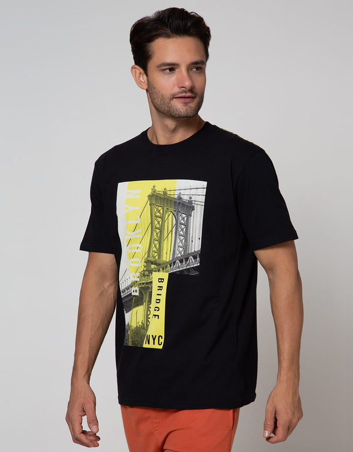 T Zone Short Sleeve T-Shirt Photoprint City Brooklyn