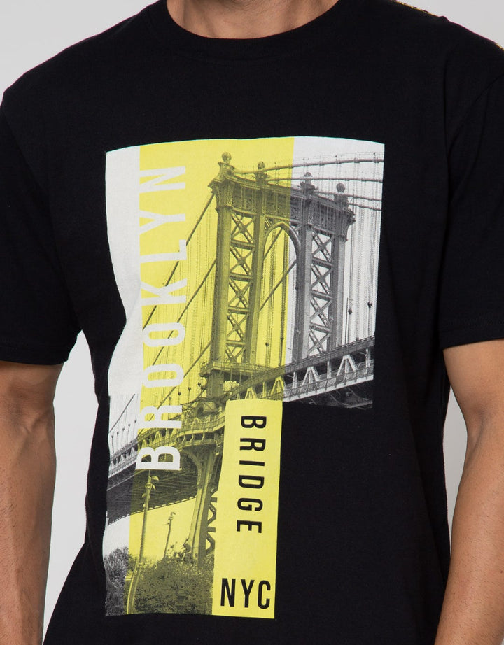 T Zone Short Sleeve T-Shirt Photoprint City Brooklyn