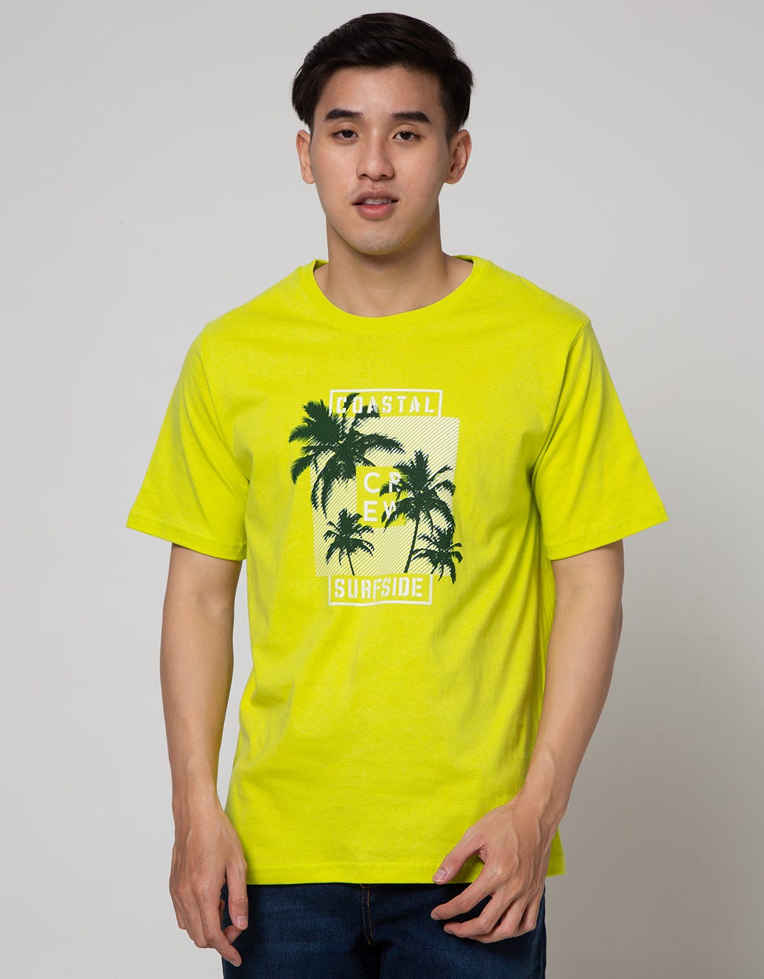 T Zone Short Sleeve T-Shirt Print Captivating Nature Theme Surfside