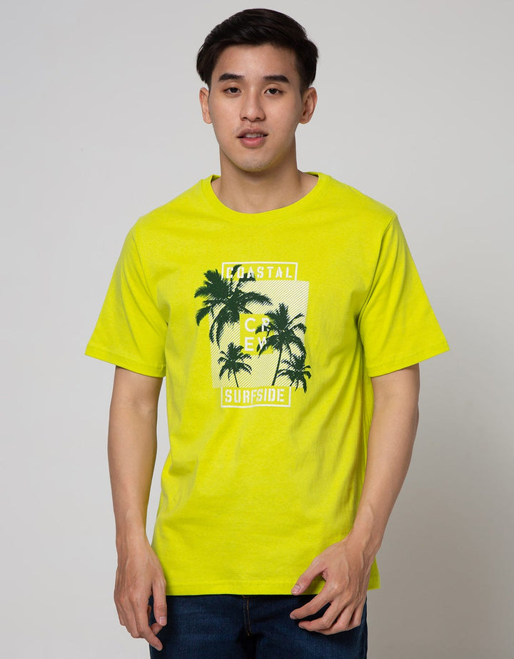 T Zone Short Sleeve T-Shirt Print Captivating Nature Theme Surfside