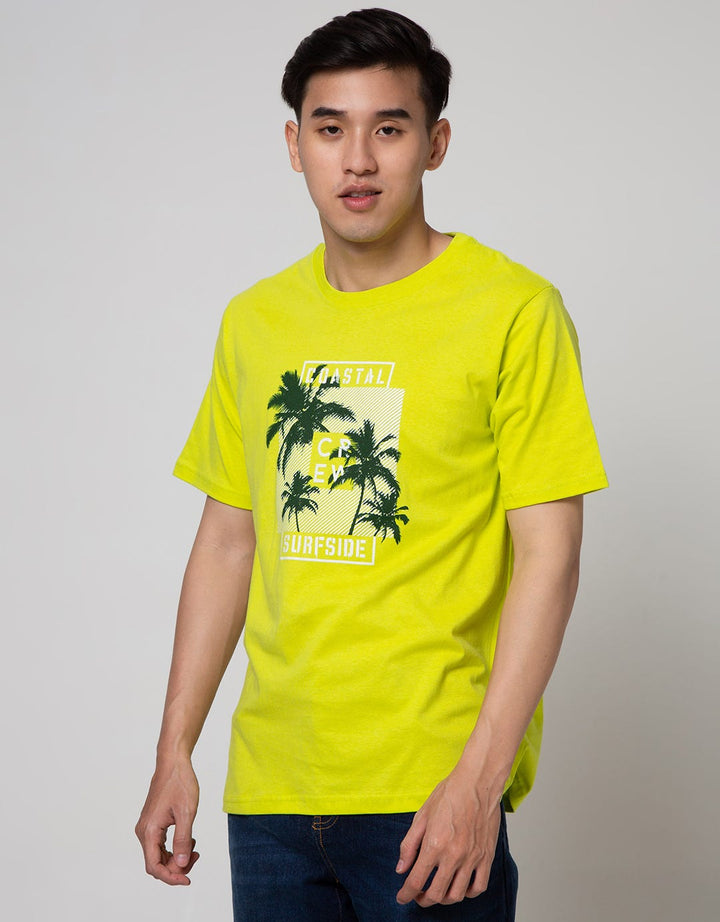 T Zone Short Sleeve T-Shirt Print Captivating Nature Theme Surfside