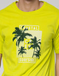 T Zone Short Sleeve T-Shirt Print Captivating Nature Theme Surfside