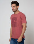 T Zone Short Sleeve T-Shirt Nature Theme Abstract