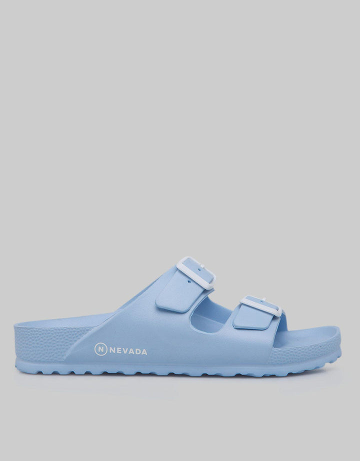 Nevada Phy002 Buckle Strap Slipper Sandal Wanita