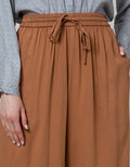 Annisa Long Pants Loose With Elastic Waist And Drawcord