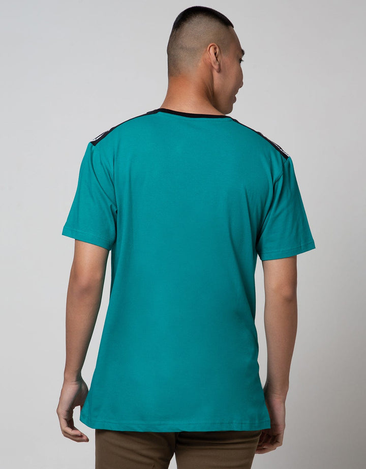 American Jeans Short Sleeve T-Shirt Tee Shoulder Tape