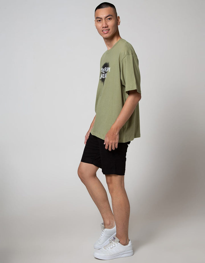 American Jeans Short Sleeve T-Shirt Oversized Tee Spray Paint