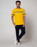 American Jeans Short Sleeve T-Shirt Tee Stripe Athletics