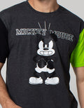 American Jeans Short Sleeve T-Shirt Tee Mickey Angry
