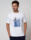 American Jeans Short Sleeve T-Shirt Tee Photoprint City
