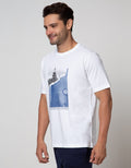 American Jeans Short Sleeve T-Shirt Tee Photoprint City
