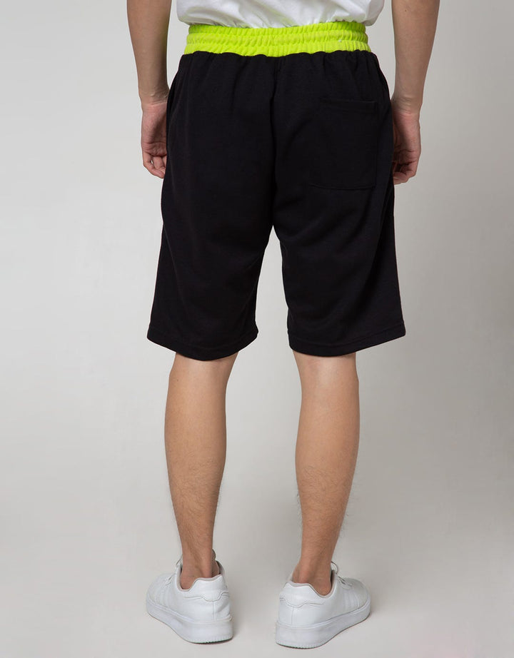 American Jeans Short Pants Colorblock Waist