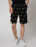 American Jeans Short Pants Fullprint Wording Cargo