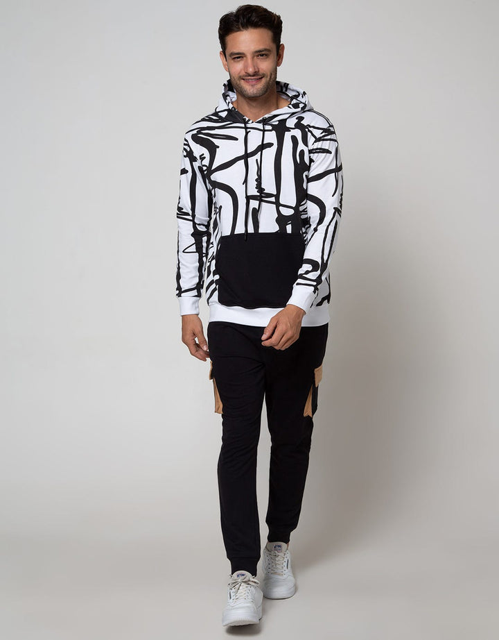 American Jeans Sweatshirt Hoodie Fullprint Graffiti