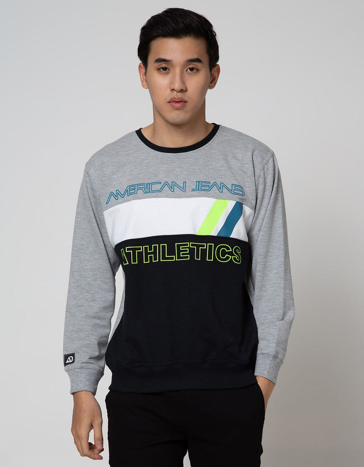 American Jeans Sweatshirt Cns Color Block