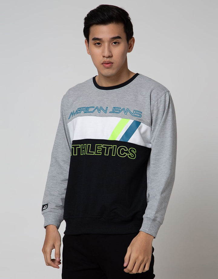 American Jeans Sweatshirt Cns Color Block