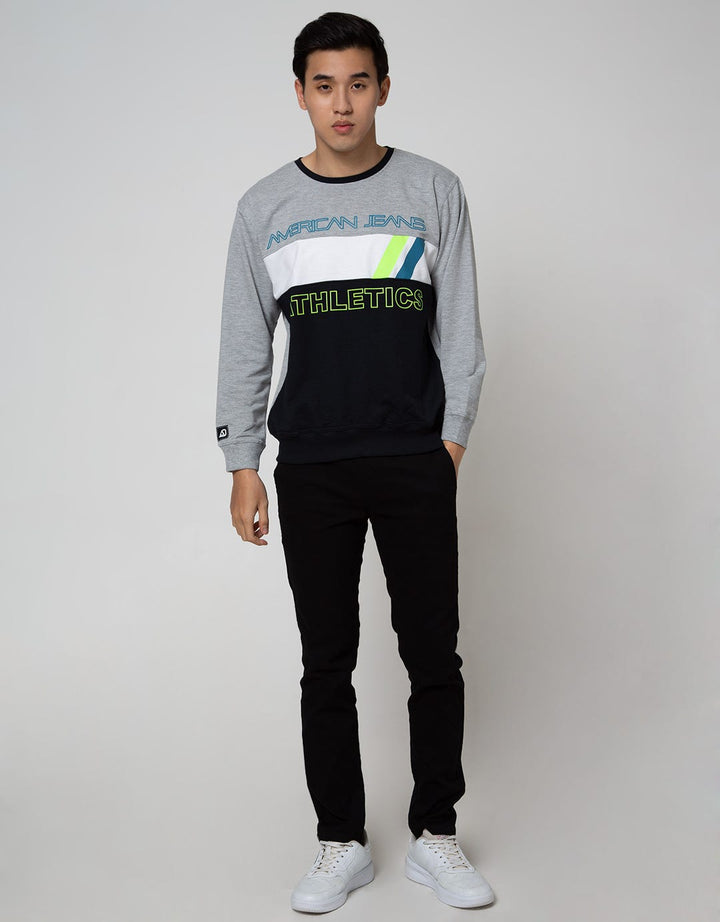 American Jeans Sweatshirt Cns Color Block