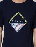 T Zone Short Sleeve T-Shirt Print Captivating Nature Theme Relax