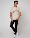 T Zone Short Sleeve T-Shirt Print Theme Statement Wonderful