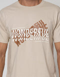 T Zone Short Sleeve T-Shirt Print Theme Statement Wonderful