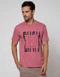 T Zone Short Sleeve T-Shirt Print Theme Statement Push Your Limit