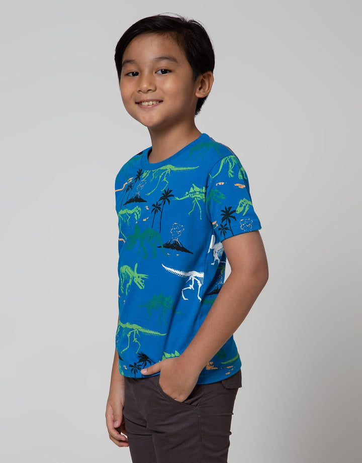 Little M Short Sleeve T-Shirt Dino Tulang