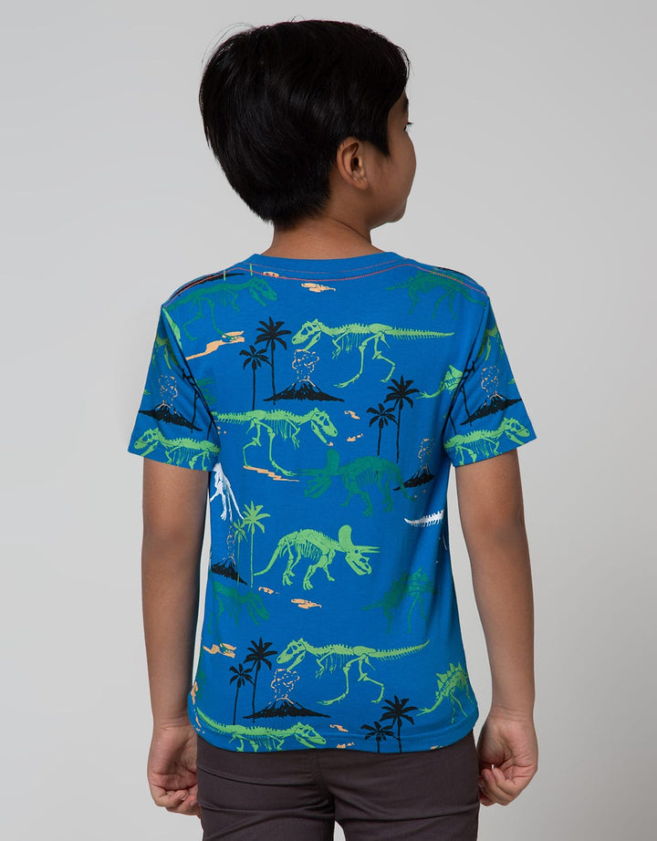 Little M Short Sleeve T-Shirt Dino Tulang