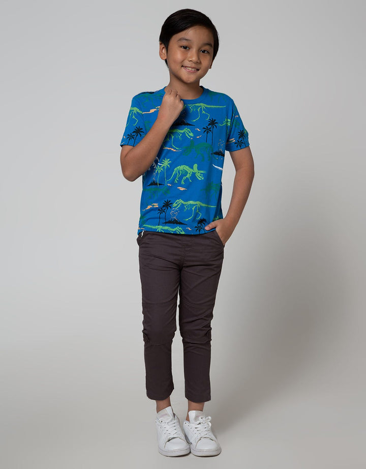Little M Short Sleeve T-Shirt Dino Tulang