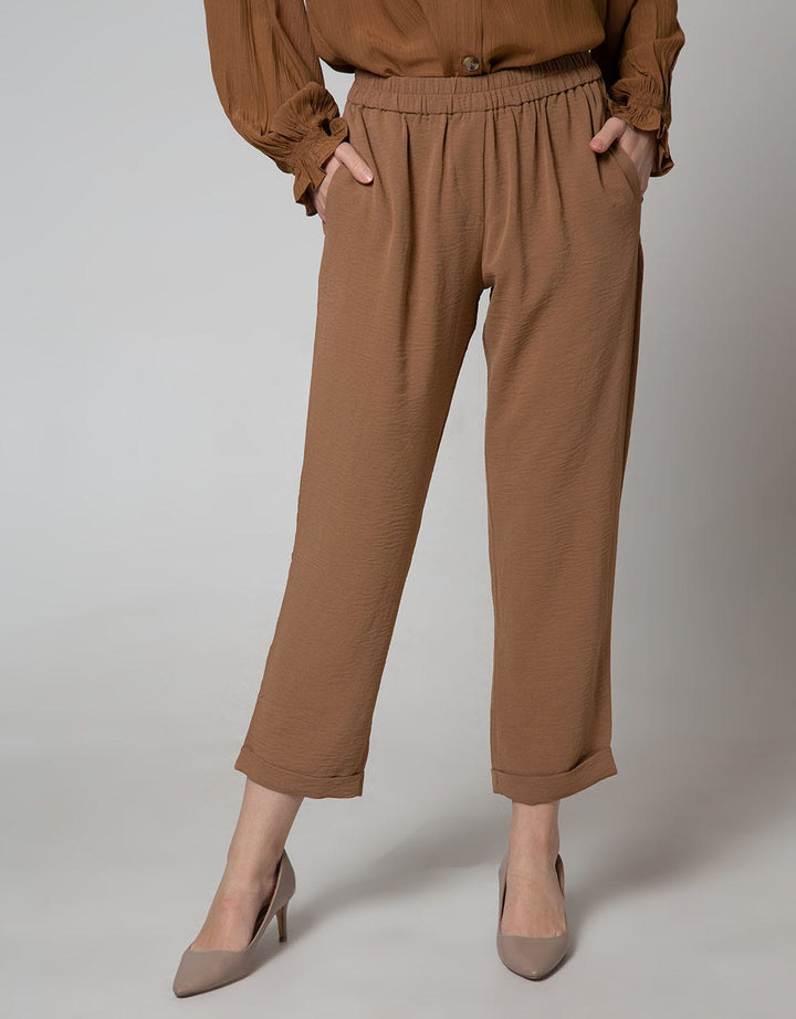 Annisa Long Pants Full Rubber Tapered