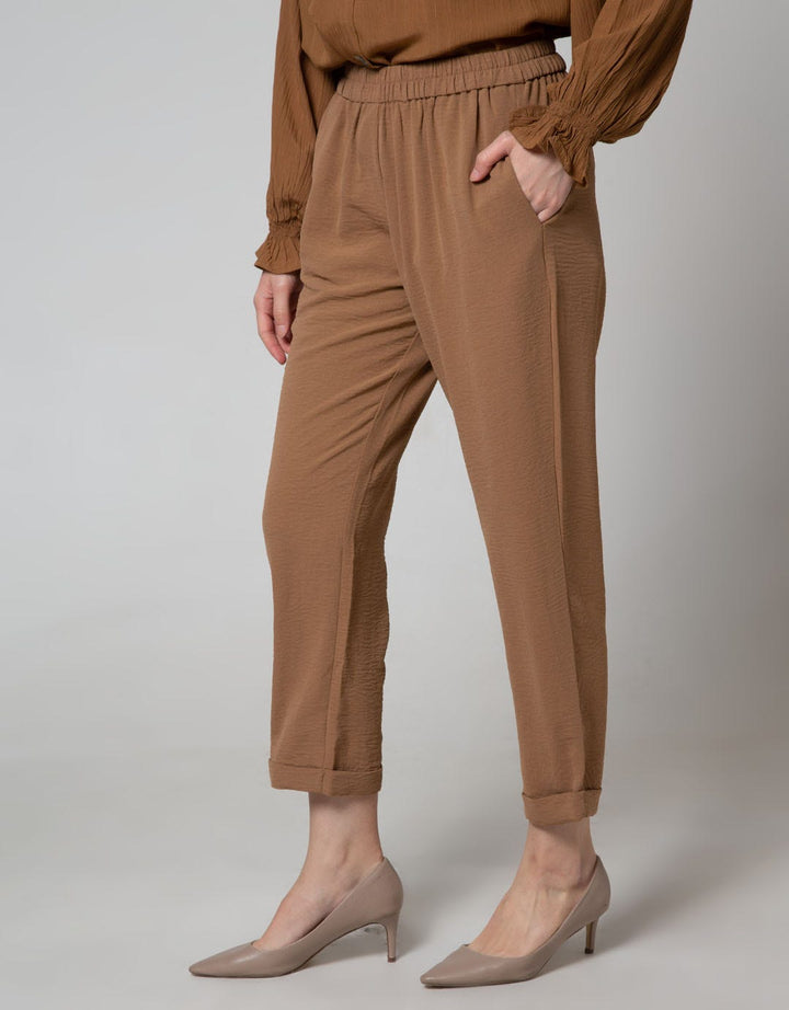 Annisa Long Pants Full Rubber Tapered