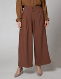 Annisa Long Pants Double Pleats Cullote